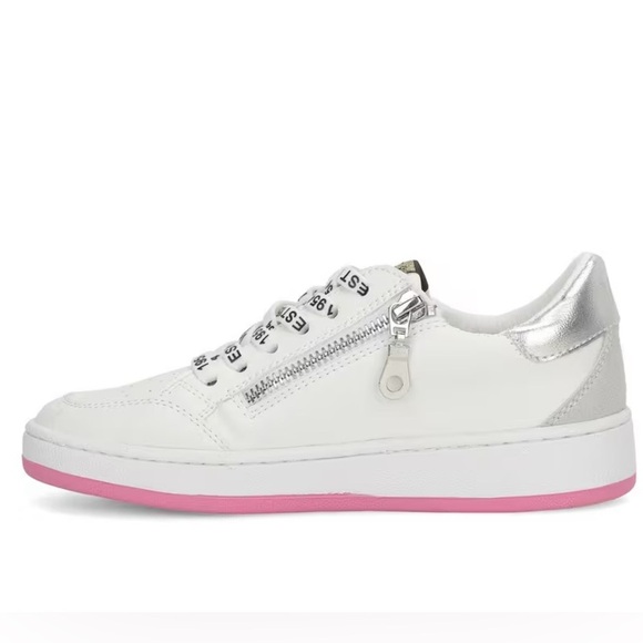 NEW Vintage Havana Girls 5.5 Women’s 6.5-7 Pink White And Silver Kally Sneakers - Picture 3 of 10